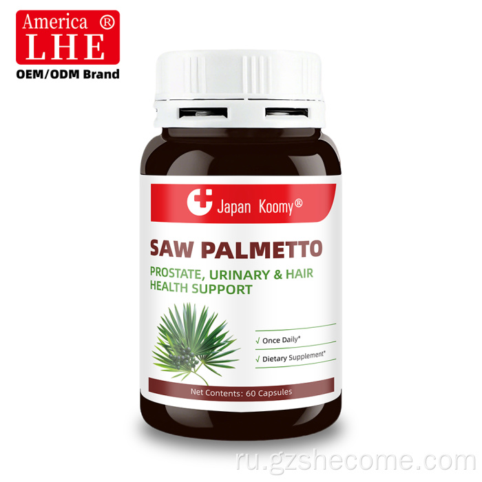 Shecome Saw Palmetto Капсулы для поддержки волос в моче и простате